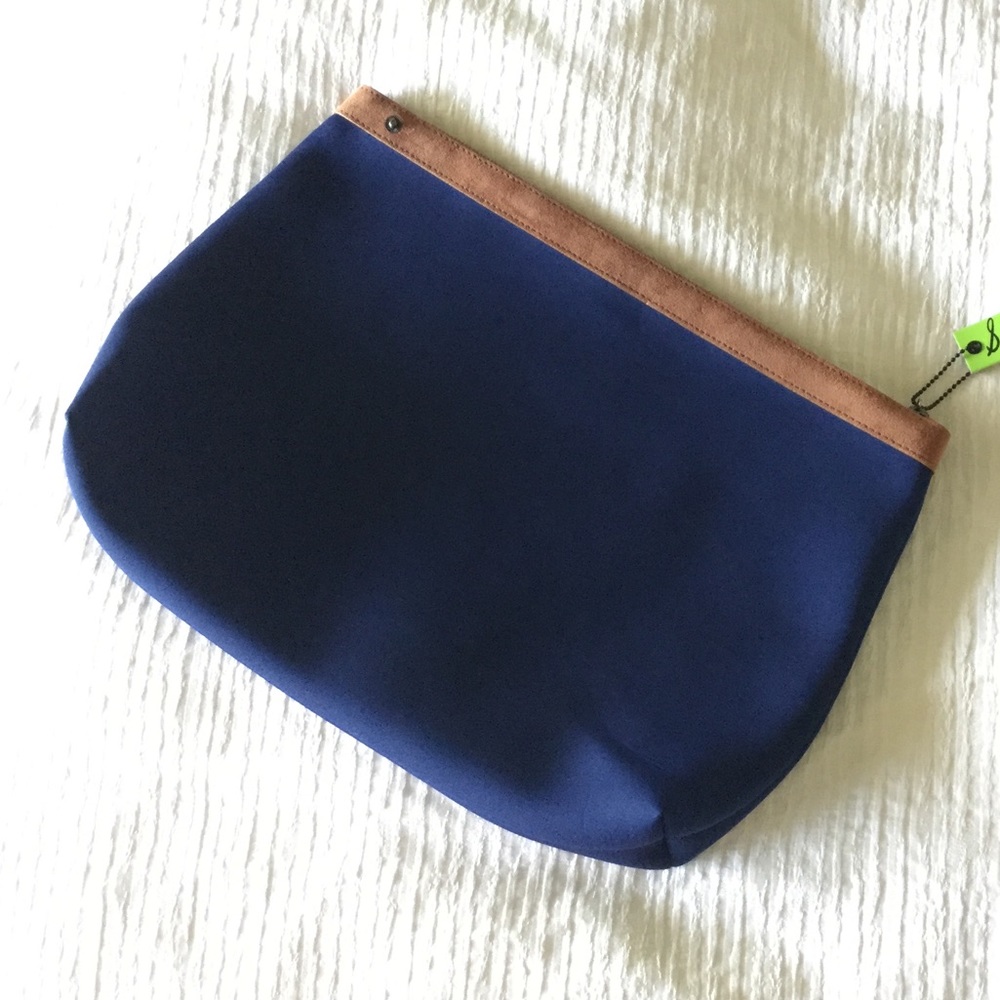 NWT Sam Edelman Suede Trim Bag - Picture 2 of 5
